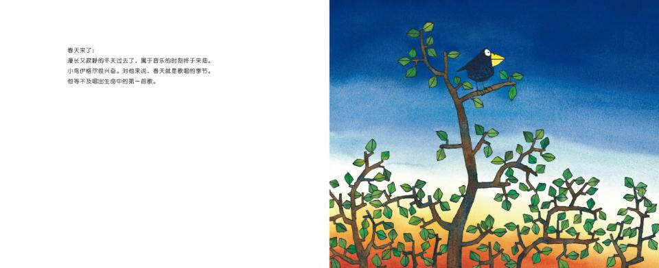 不会唱歌的小鸟 (05),绘本,绘本故事,绘本阅读,故事书,童书,图画书,课外阅读